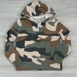 Girls camouflage hoodie